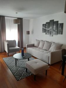 Un lugar para sentarse en Apartman DiamondLux Vrnjacka Banja