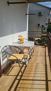 Apartment Antonia tesisinde bir balkon veya teras