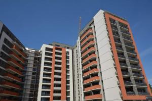 O edifício em que o apartamento se localiza