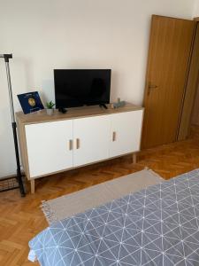 A television and/or entertainment centre at Apartmani Nedim