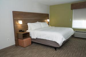 Krevet ili kreveti u jedinici u objektu Holiday Inn Express Hotel & Suites Madison, an IHG Hotel