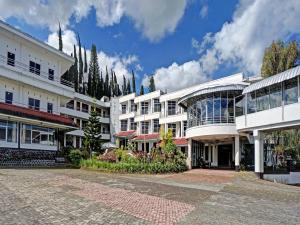 O edifício em que o hotel se localiza