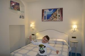 A bed or beds in a room at B&B il vetraio