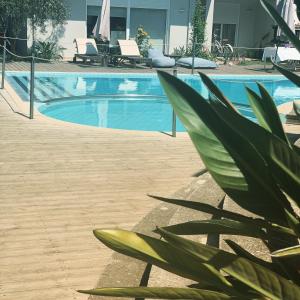 The swimming pool at or close to Alkistis Hotel