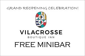 un signe pour le logo du reboiseur vlezlezlez dans l'établissement Vilacrosse Boutique Inn, à Bucarest