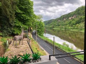 Un paisaje natural cerca de la casa vacacional