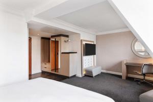 Radisson Blu Hotel, Leeds City Centreにあるベッド