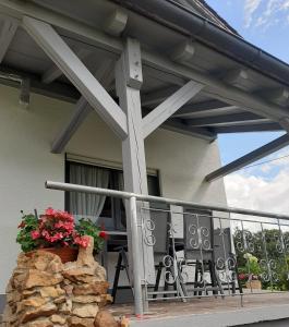 A balcony or terrace at Haus Spiessl