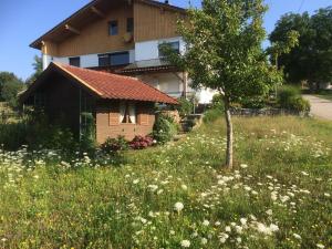 A garden outside Haus Spiessl