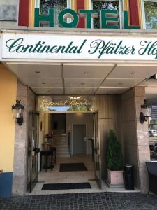 Majoituspaikan Hotel Continental Koblenz julkisivu tai sisäänkäynti