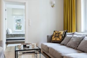 O zonă de relaxare la Apartamenty Vincent Sopot