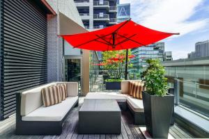 Balkon oz. terasa v nastanitvi Hotel Trusty Osaka Abeno