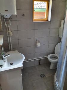 Bathroom sa Brvnara Sljivic