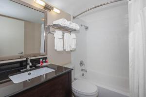 Days Inn by Wyndham Plattsburgh tesisinde bir banyo