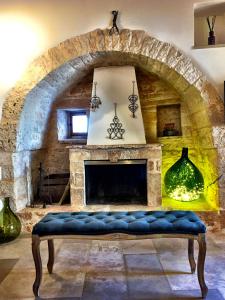 Et sittehjørne på Trulli e Puglia Resort