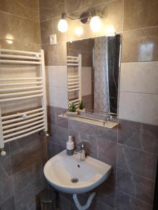 Fiesta Apartman tesisinde bir banyo