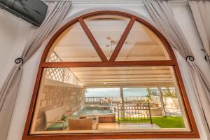 Balkon atau teras di Apartments Belvedere