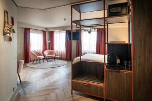 Гостиная зона в Hotel Greenside Texel