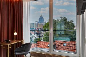 Balcon ou terrasse dans l'établissement The Scott Hotel Brussels