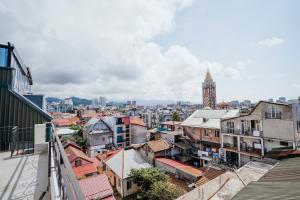 A general view of Batumi or a view of the city taken from a szállodákat