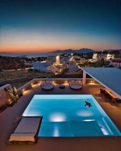 Splendid Mykonos Luxury Villas & Suites में या उसके करीब स्विमिंग पूल