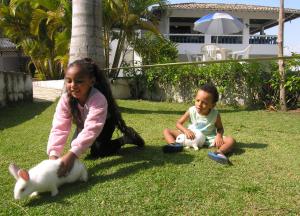 Hóspedes ficando em Jabaquara Beach Resort