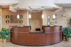 Lobby o reception area sa Comfort Suites Fredericksburg North