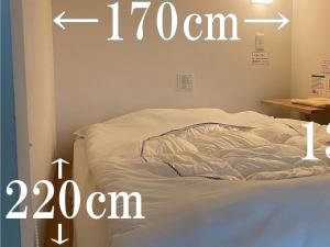 HOSTEL HIROSAKI -Mixed dormitory-Vacation STAY 32012v房間的床