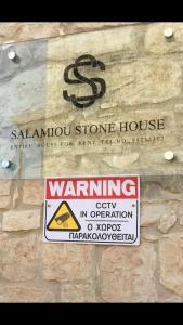 Certifikát, ocenenie alebo iný dokument vystavený v ubytovaní Salamiou Stone House