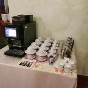 Tetera y cafetera en Ringhotel Dreiländereck Zittau