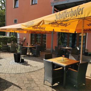 Un restaurant u otro lugar para comer en Ringhotel Dreiländereck Zittau