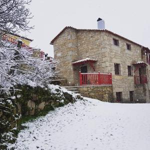 Casas Da Ribeira during the winter