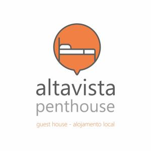 logotipo de la casa albania peruana en Altavista Penthouse T2, en Covilhã