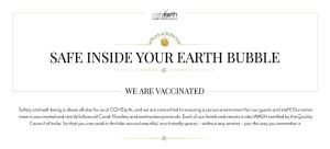 een pagina van een website met een echtheidscertificaat bij Spice Village Thekkady - a CGH Earth Experience in Thekkady