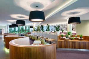 A restaurant or other place to eat at Botanique Hotel Prague