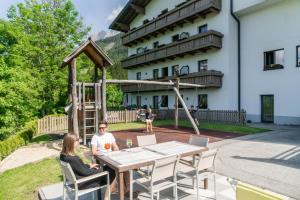 En balkong eller terrasse på Zistelberghof