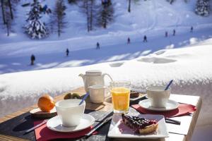 Hôtel La Plagne Le Terra Nova зимой