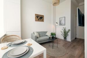 Svetainės erdvė apgyvendinimo įstaigoje Four Star Apartments - Keizerstraat