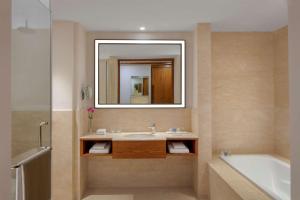 A bathroom at Radisson Blu Plaza Hotel Mysore