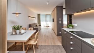 A kitchen or kitchenette at Villa Rainer