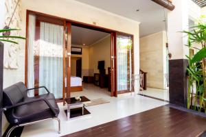 Oleskelutila majoituspaikassa Lumbung Sari Ubud Hotel - CHSE Certified