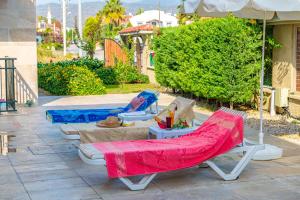 En hage utenfor Yaşam Park Apart Hotel - Fethiye Calis Beach