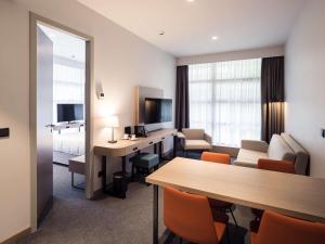 Istumisnurk majutusasutuses Executive Residency by Best Western Amsterdam Airport