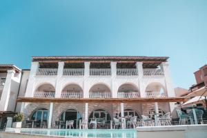 Un balcón o terraza en Hotel Moresco