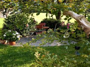 A garden outside Stachl-Hof - Chiemgau Karte