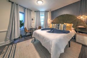 Tempat tidur dalam kamar di Good Hotels Boston