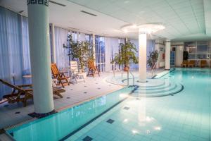 The swimming pool at or close to YURA hotel Čeladná -BAZÉN A SAUNA ZDARMA