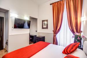 Hotel Everest Inn Rome में एक कमरे में एक या कई बेड