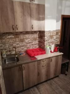 Una cocina o kitchenette en Divčibarski M.S.A. kutak