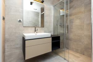 Un baño de Apartmány U Vinice